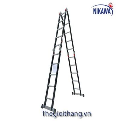 Thang nhôm gấp đoạn Nikawa NKG-45 - Thang Nhôm B&B - Công Ty TNHH Thiết Bị Thương Mại B&B